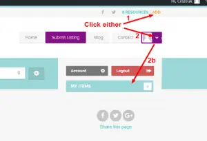 Add item instructions